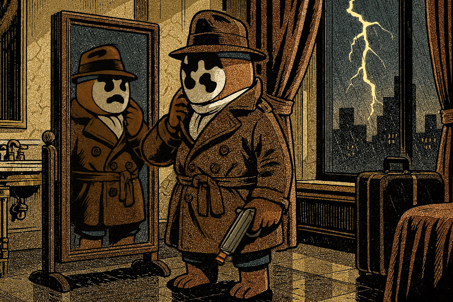 Locked in here with me